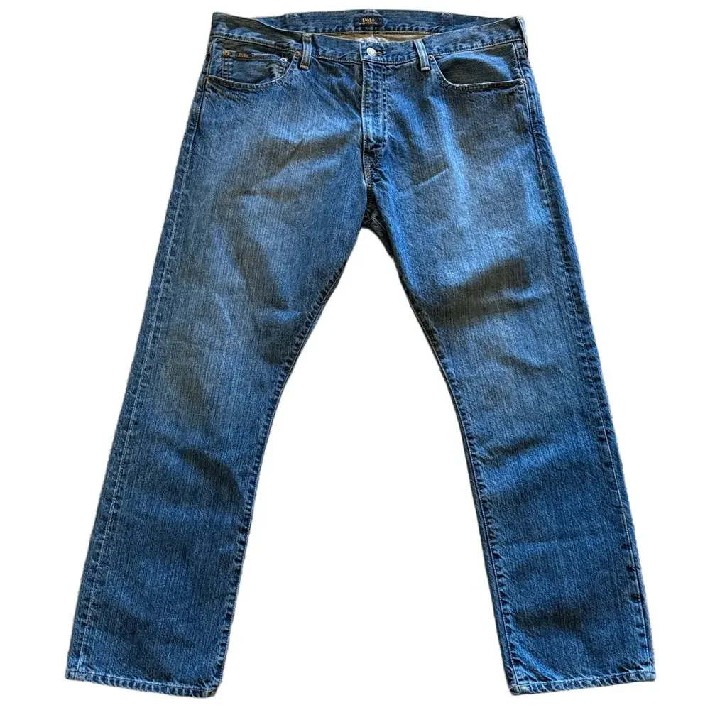 Polo Ralph Lauren Mens 38 Varick Slim Straight Denim Jeans